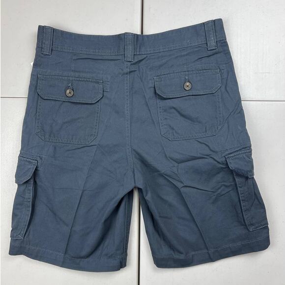 Amazon Essentials Men's 42W Navy Blue 10" Inseam Classic Fit Cargo Shorts - Picture 9 of 11